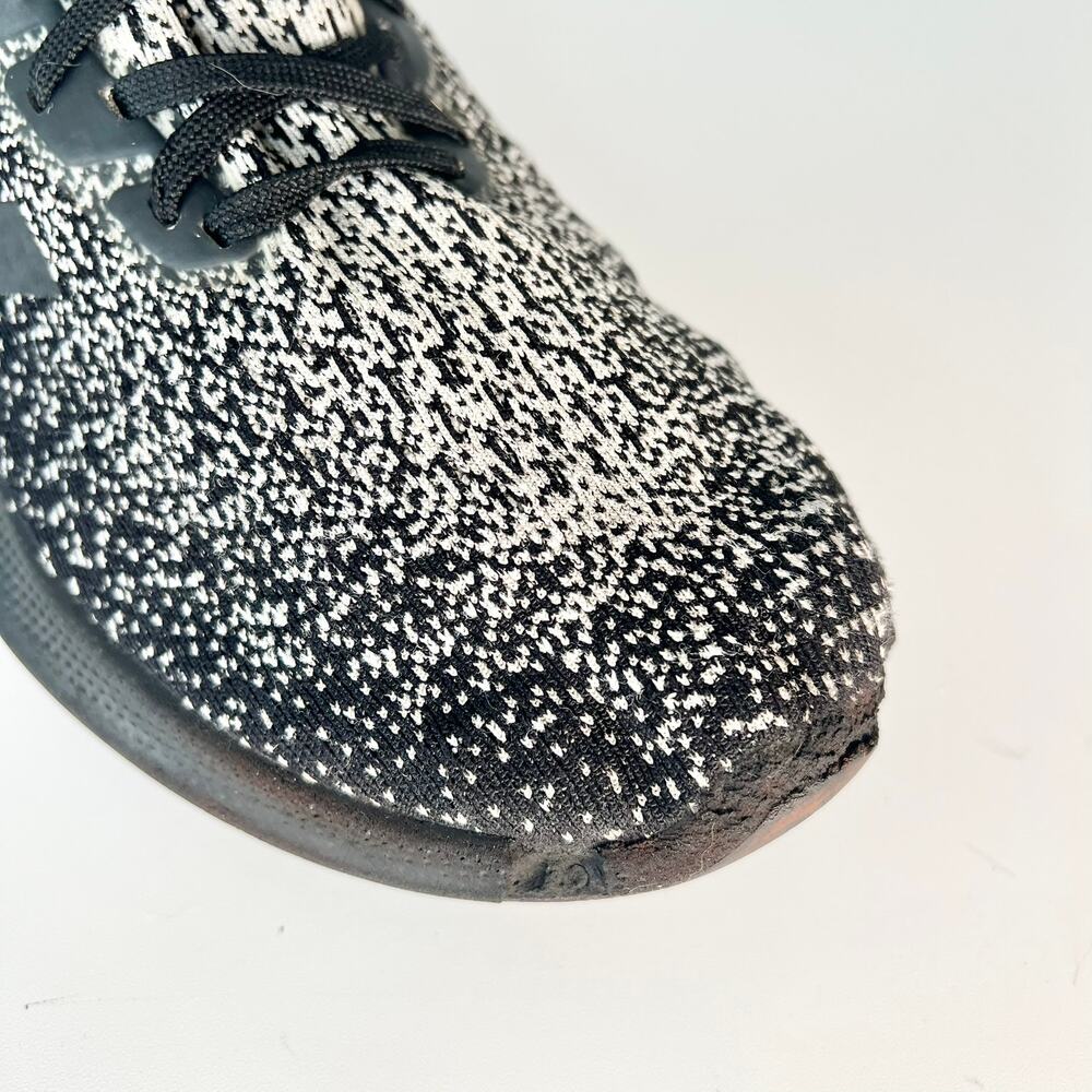 Adidas Purebounce+ Knit Running Sneakers Shoes Black Cloud White D96587 Men 9 - Picture 11 of 16